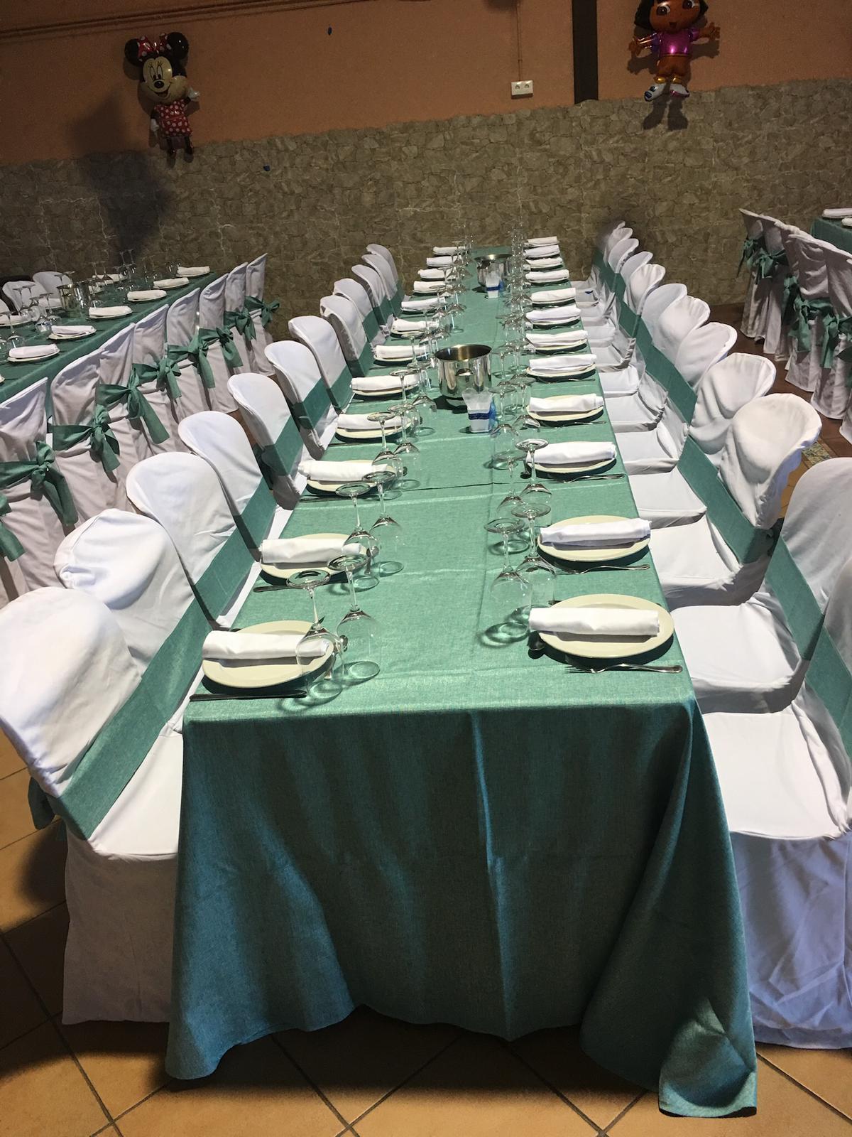 Jerez Catering mesa verde grande
