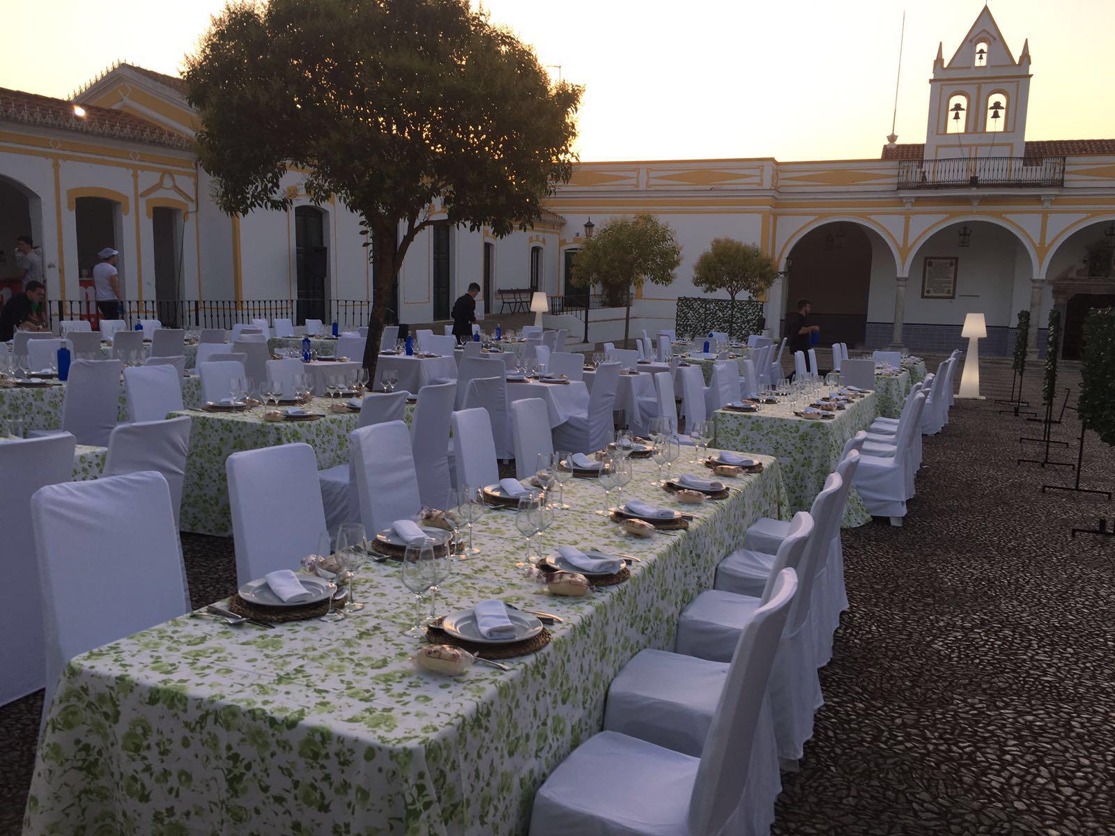 Jerez Catering patio adornado